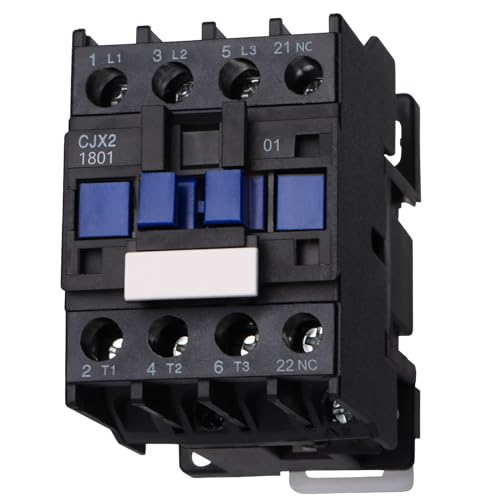 Wengart El contactor de CA CJX2-1801, AC220V 18A 3NO1NC, mejora su rendimiento industrial y logra una gestión de carga de alta potencia y un funcionamiento modular