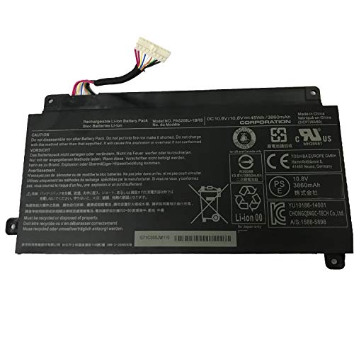 SUNNEAR  PA5208U-1BRS  Loptop Battery for Toshiba Chromebook CB35 CB30 CB35-B3330 CB35-B3340 CB35-C3300 CB35-C3350 CB30-B3123 Satellite E45W P55W E45w-C4200x P55w-c5204 P55w-c5208 - 12 Months Warranty