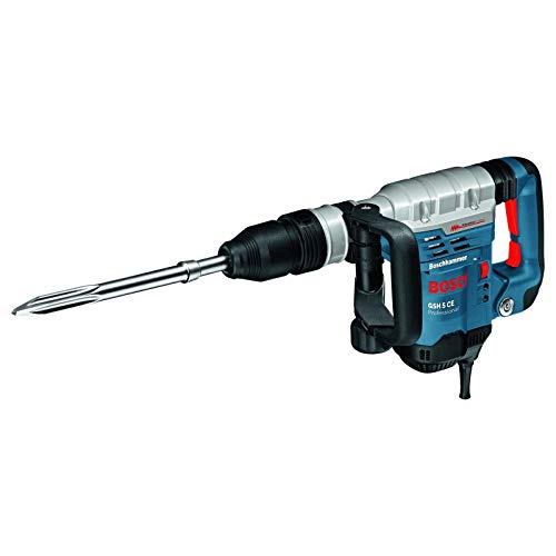 Bosch Schlaghammer GSH 5 CE Professional mit SDS-max im Set + Meisselset 3tlg. – Bild 3