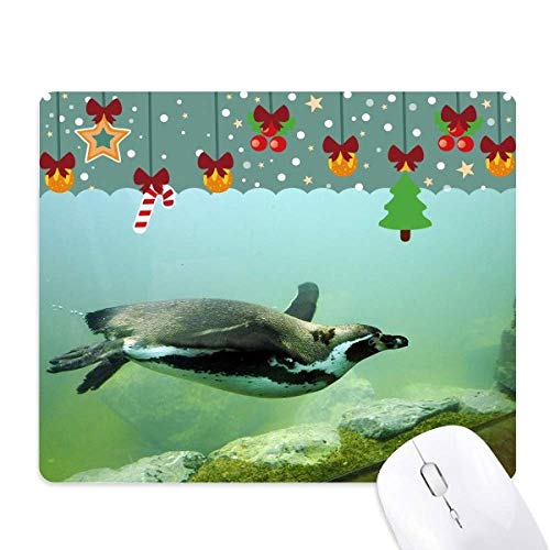 Tapis de souris en caoutchouc Antarctique Pingouin pour bureau
