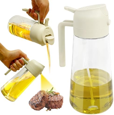 VOMEP Oil Sprayer For Cooking, 2025 Large Advanced Olive Oil Dispenser