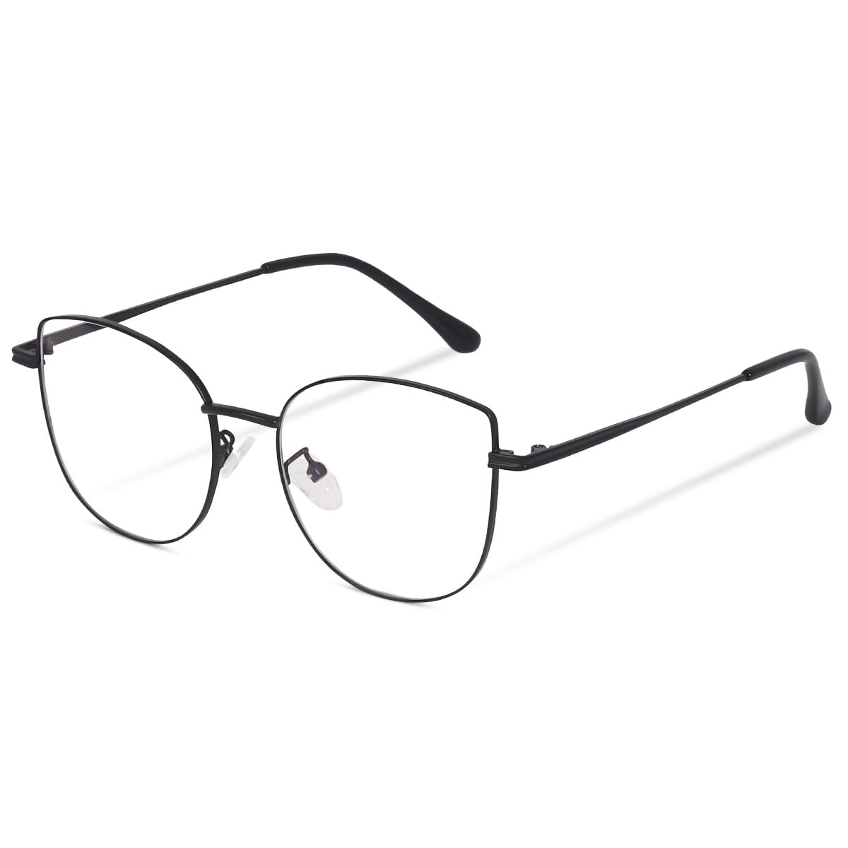 Blue Light Blocking Computer Eyeglasses for Women | Premium Cat Eye Glasses | Anti Glare & UV Protection frames |