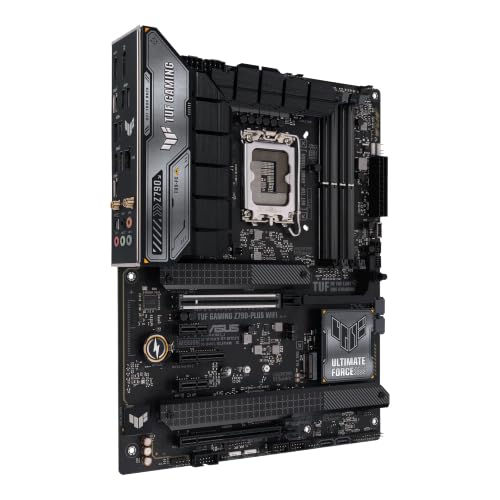 ASUS TUF Gaming Z790-Plus WiFi LGA 1700(Intel 14th,12th &13th Gen) ATX Gaming Motherboard(PCIe 5.0,DDR5,4xM.2 Slots,16+1 DrMOS,WiFi 6,2.5Gb LAN,Front USB 3.2 Gen 2 Type-C,Thunderbolt 4(USB4),Aura RGB) - image 2