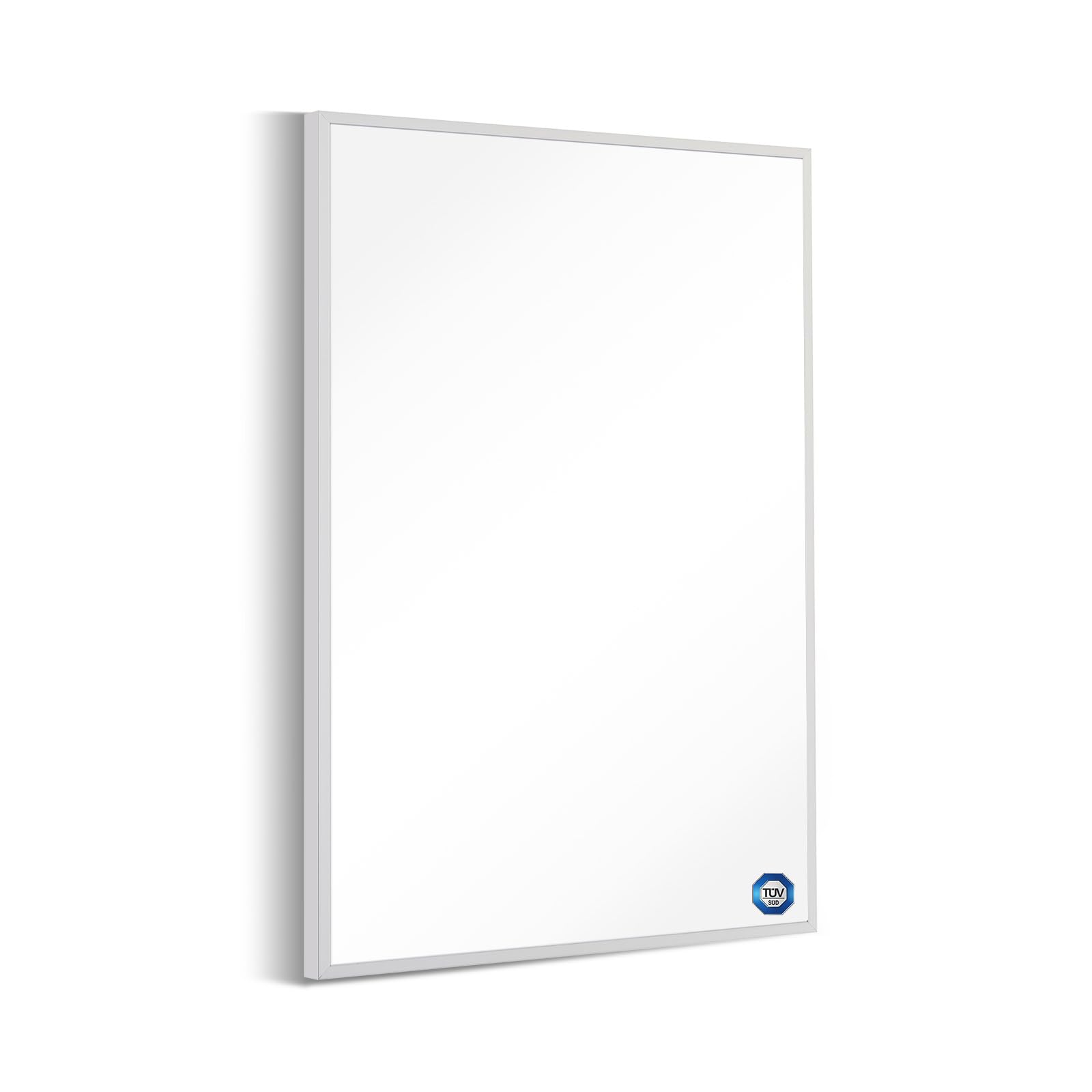 Calefacción por infrarrojos 600 W, calefacción eléctrica de pared de bajo consumo con protección contra sobrecalentamiento, radiador silencioso para exterior, dormitorio y oficina