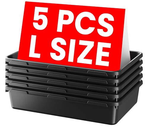 Image of A-LUGEI【Large Size】【5 Pcs】 Tool Box Organizer Tray Divider Tool Chest | 【𝟓 𝐏𝐜𝐬】 【𝗟 𝗦𝗶𝘇𝗲】