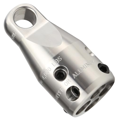 Hixeto Wire Pulling Grip, 69705 Penguin Puller Jr. Wire Pulling Head, Cable Pulling Grip with 4000 lbs Max Pull Strength, Wire Tugger Puller Tool for 2/0 to 4/0 Copper or Aluminum Wires