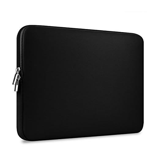 Rosenice - Funda para ordenador portátil de 13 pulgadas, Macbook Mac Air Pro Retina, neopreno impermeable, negro