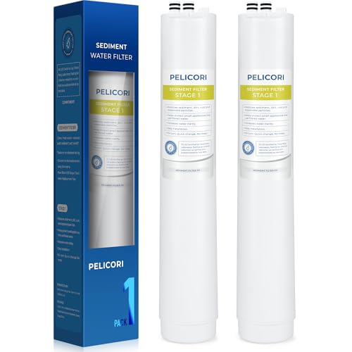 Pelicori H2O Stage 1 Sediment Replacement Filter No RO Membrane 2 Pack