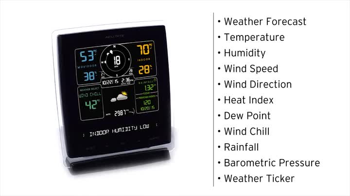 AcuRite Pro Weather Station with 5-in-1 Sensor, PC