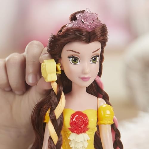 Disney Princesses Disney Princesses La Belle Et La Bête Poupee Princesse Disney Belle À Coiffer 30cm - vue 6