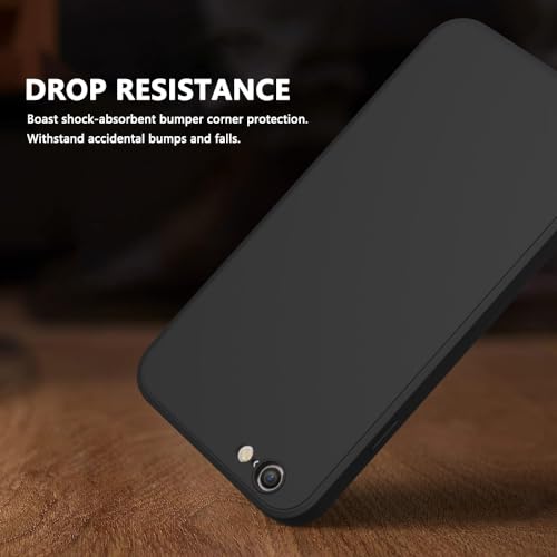Image of for iPhone 6S Case Black, Scratch Resistant with Soft Touch, Slim Thin Phone Cover for iPhone 6 4.7 inch