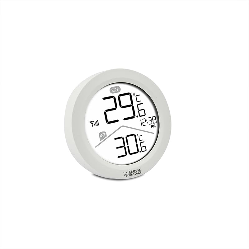 La Crosse Technology - WS6219 Station de températures avec min/max - Blanc