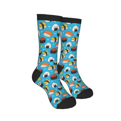 oyebn Sushi Novelty Socks Funny Crew Socks For Men Women Gifts