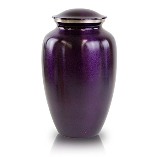 OneWorld Memorials Classic Bronze Cremation Urn - Large - Holds Up to 195