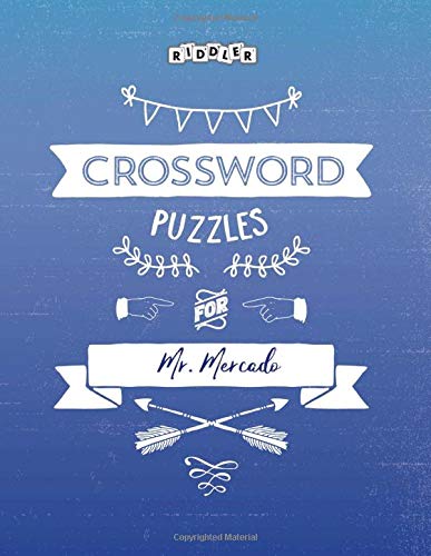 Crosswords for Mr. Mercado