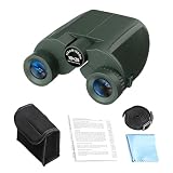Fernglas für Erwachsene,10x25 wasserdicht | Außen-Kompakt Fernglas - für Camping Angeln Vogelbeobachtung Wandern Reisen Konzerte