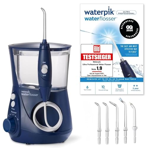 Waterpik Ultra Professional Munddusche, Testsieger 2025, Precision Pulse...