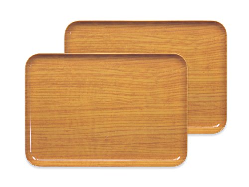 タツクラフト ST ランチョン トレー M ウッド ナチュラル 2枚 セット 食洗機対応 お盆 おしゃれ プラスチック 大 小 大きい 深い 四角 長方形 洋風 和風 トレイ インテリア 白 木目 木目調 ランチョンマット 子供用 布 洗える 防水 撥水 子供 給食 国産 漆器 紀州漆器 紀州のぬりもの 橋本達之助工芸 TATSU-CRAFT 日本製