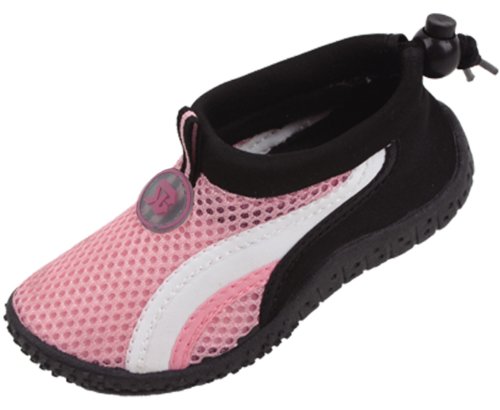 A7908B Children's 6 Colors Water Shoes Aqua Socks Slip on Athletic Kids Boys Girls Sport Pool Beach Surf