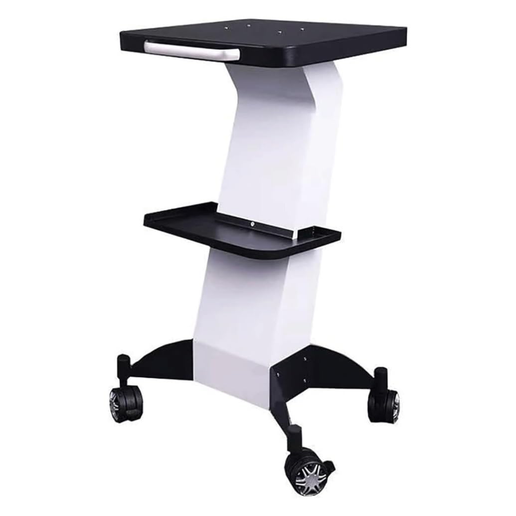 Hair Salon Trolley Salon Trolley Beauty Equipment Spa Cart with Silent Wheels Hairstylist Instrument Tray Organization