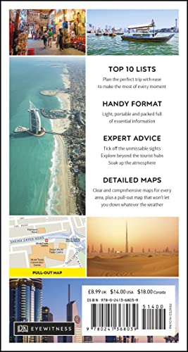 DK Eyewitness Top 10 Dubai and Abu Dhabi (Pocket Travel Guide)