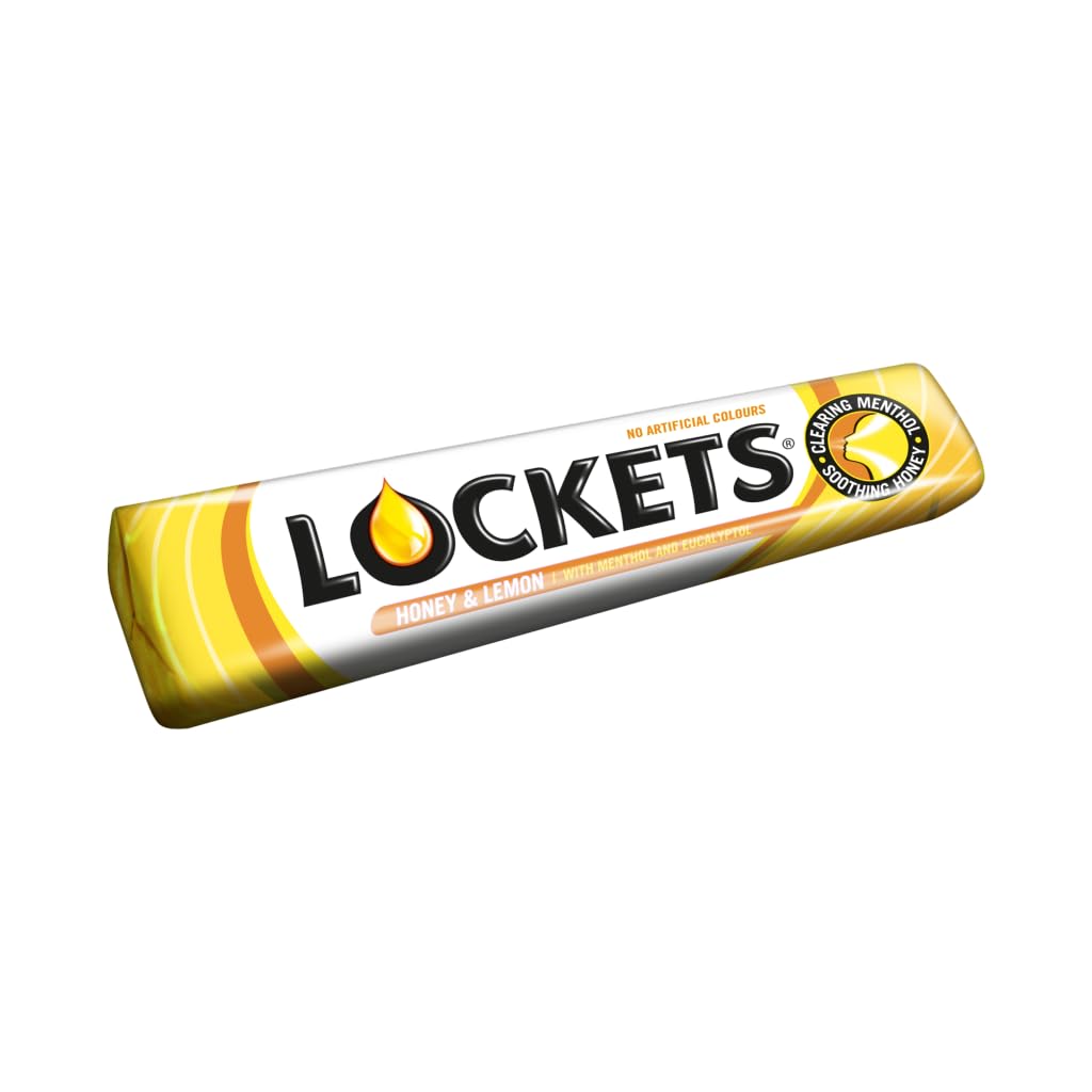 Lockets Honey and Lemon Candy, 41 g
