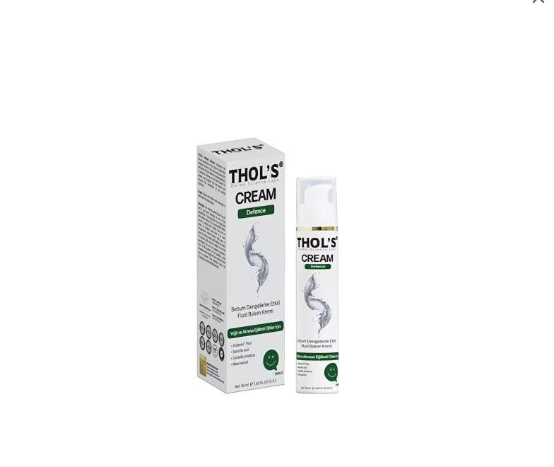 Thols TB22 Yağlı ve Akneye Eğilimli Ciltler İçin Sebum Dengeleyici Su Bazlı Nemlendirici Bakım Kremi 50 ml