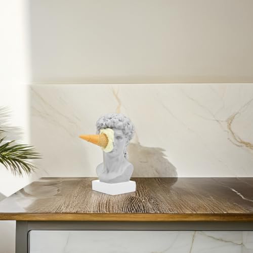 Escultura Decorativa David Helado Roto miniatura 6
