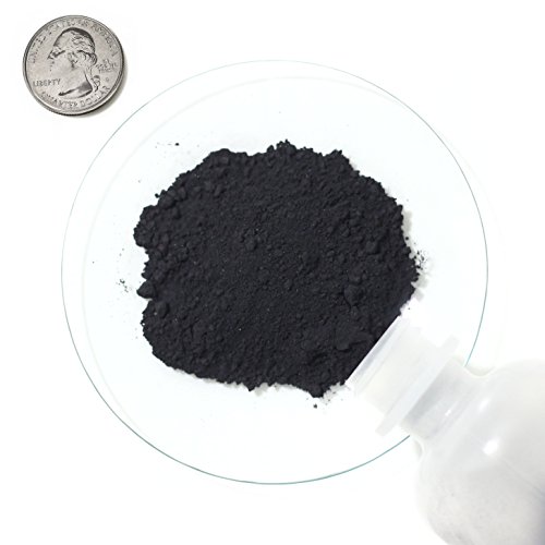 Iron Oxide "Magnetite" / Fine Black Powder / 4 Ounces / 99% Pure / Ships Fast From Usa