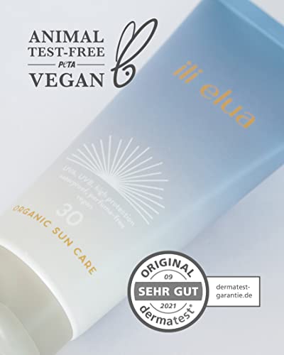 ili elua mineralische Sonnencreme 200ml - Ideale Sonnenschutz Creme für Erwachsene & Kinder - Wasserfeste Tagescreme mit… - Image 4