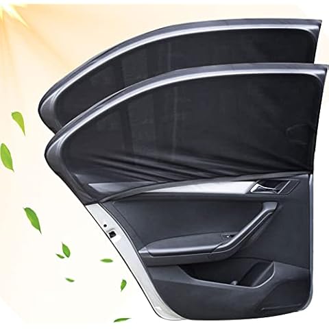 FINEVERNEK 2pcs Parasol de Coche Bebé Cover