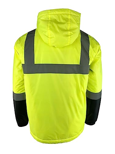 Buffalo Outdoors® Workwear Class 2 Hi Vis Safety Two-Tone Lightweight Field Jacket 2.02