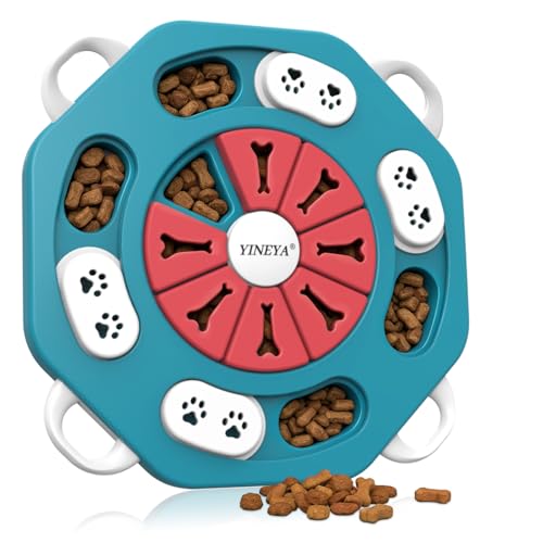 YINEYA Dog Puzzle Toy Enrichment Toys for Dogs Training IQ & Treat Brain Games Dog Toys to Keep Them Busy Mental Stimulation for Dogs Puppy Toy for Treat Dispensing Puzzle for Small Medium Cats