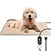 NICREW Tappetino Riscaldante per Cani Gatti con Timer e con Temperatura Regolabile, Cuscino Riscaldante per Gatti Cani di Media e Grande Taglia, Coperta Termica per Cani Gatti, L: 40x70cm