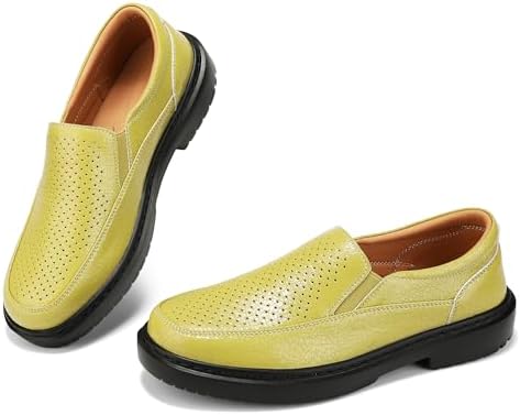 BEAUSEEN Women's Comfort Slip-On Loafers Breathable Driving Mocs Walking Shoes Comfort Business Casual Dress Flats Shoes for Women