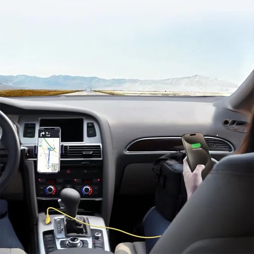 Image of USB to USB C Cable for iPhone 17 16 Type C Carplay 2Pack 10FT Cable Yellow