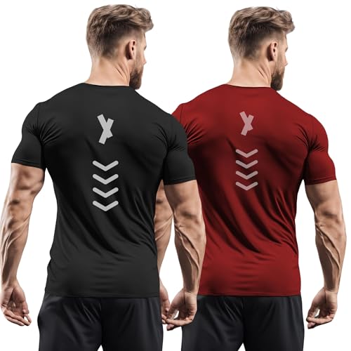 Image of 3Colours RGB Polyester Quick-Dry Sport T-Shirt, High-Performance-APEX