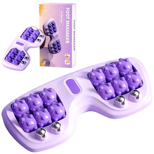 Fußmassageroller Fußmassagegerät Massage Roller für Fußmassage Fussmassageroller Fussmassagegerät Massagegerät für Füße Geeignet für Den Heim- und Bürogebrauch Fersensporn Stress Relief