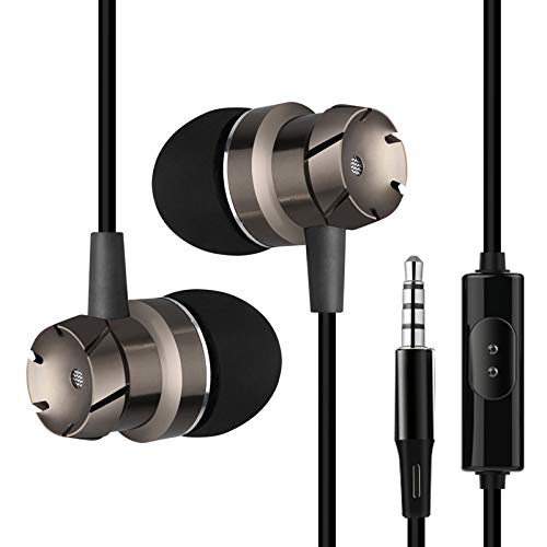[�u���b�N×�u���b�N]HS017 In-ear headphones with metal wire and mobile phone strap control 3.5mm �X�}�z �^�u���b�g PC �p�\�R�� �m�[�g�p�\�R�� �C���z�� �C���t�H�� �L�� 
