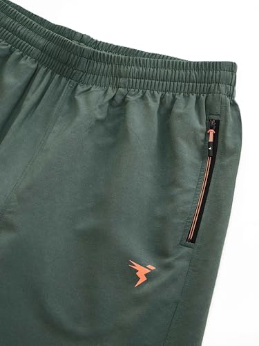 Image of TECHNOSPORT Men Solid Slim Fit Sports Shorts Techno LITE UPF50+ Polyester Mid Rise Drawstring Shorts Pant for Men Gym Workout Running Cricket Casual Quick Dry
