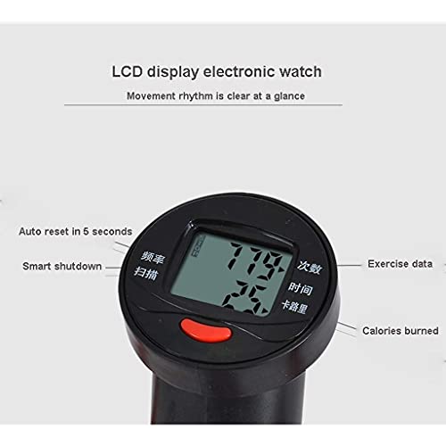 MFYHMY Mini-Stepper Swing Stepper Twist Stepper Step Machine con Barra de Mango y Monitor LCD Equipo de Fitness para montañismo silencioso en el hogar para Ejercicio (B) - Imagen 6