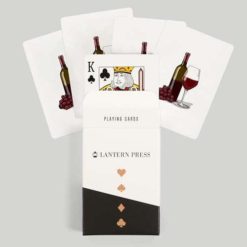 Baraja de 52 cartas tamaño póker Lantern Press miniatura 6