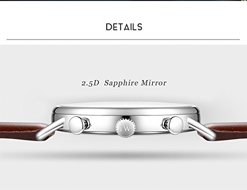 Luxury Men's Big Dial Chronograph Sapphire Glass Waterproof Quartz Black Leather Gold Watches