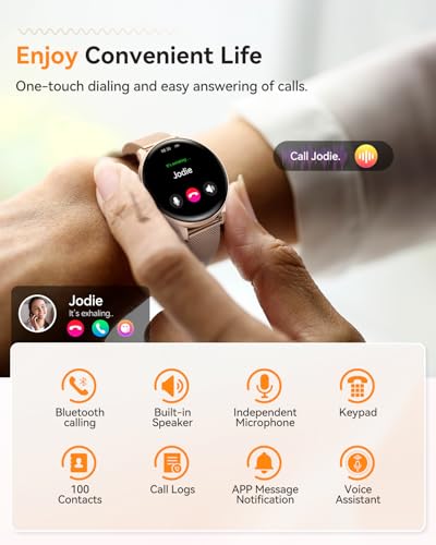 Reloj Inteligente Mujer Bluetooth 1.27" IP68, 110 Modos - Imagen 7