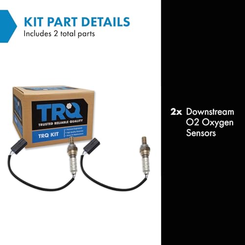 Sensor de Oxígeno Downstream TRQ Juego Compatible Infiniti y Nissan miniatura 2