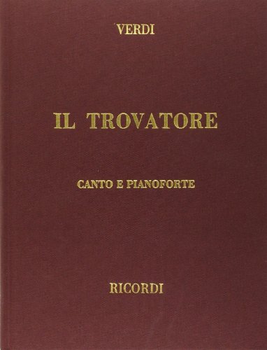 Used Book in Good Condition Il Trovatore: Verdi - Cloth - It