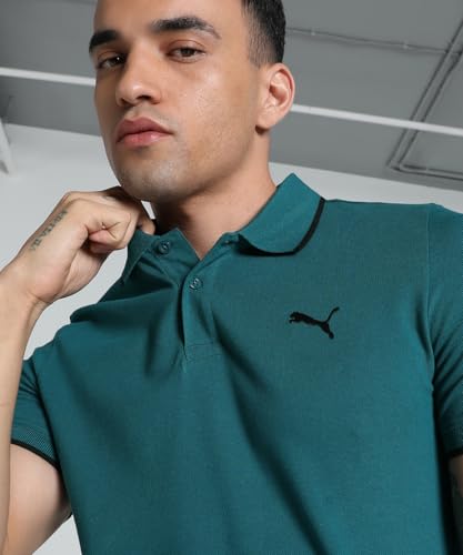 Image of Puma Men's Solid Slim Fit T-Shirt
