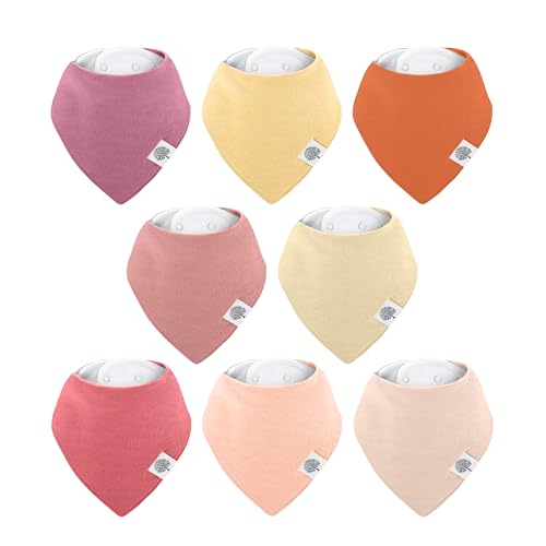 Image of Parker Baby Bandana Drool Bibs for Boys, Girls & Unisex - Soft & Stylish Teething Bibs for Babies