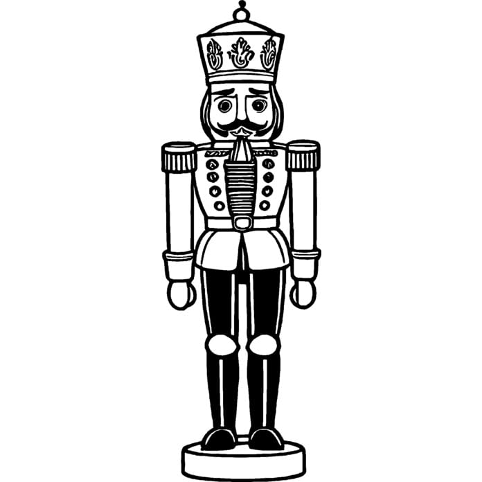 Azeeda 'Nutcracker' Unmounted Rubber Stamp - A7 (RS00052965)
