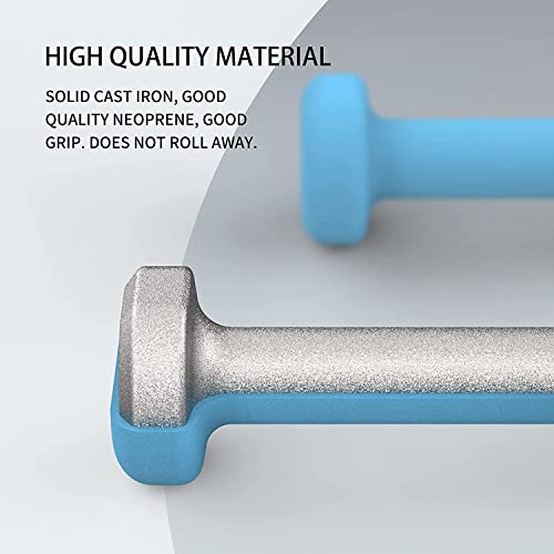 Hanteln Neopren Kurzhanteln Frauen Hantelset Kleine Hantel Kurzhantelset (2er-Set) für Damen Gymnastik Yoga Pilates und Kinder – Bild 3